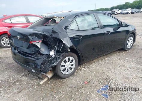 2017 Toyota Corolla L z USA, uszkodzony, nr VIN 2T1BURHE9HC869019